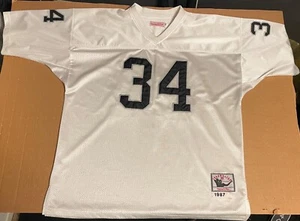 AUTHENTIC Vintage BO JACKSON Oakland RAIDERS LA 34 Mitchell Ness 1987 sz 56 - Picture 1 of 7