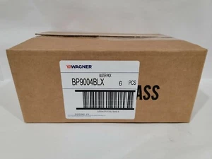 |PACK OF 6 WAGNER Lighting BP9004BLX - Picture 1 of 5