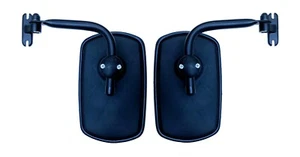 2x Außenspiegel 260x160 mm Ø14-20 E20 und Spiegelhalter für LKW Bagger Traktor - Zdjęcie 1 z 7