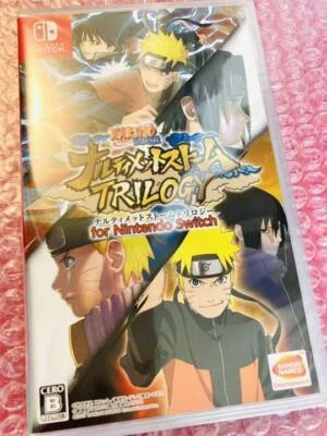Naruto Shippuden Ultimate Ninja Storm Trilogy Nintendo Switch Juego USADO Foto 1 de 2