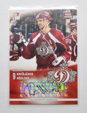2015-16 Sereal KHL Dinamo Riga Autograph #DRG-AUT-KR Krisjanis Redlihs 25/50
