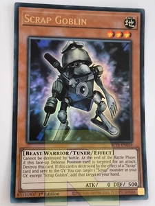2x Goblin Frammento / Scrap Goblin ® Ultra Rara ® BLTR-EN059 ® Yugioh ® Inglese - Picture 1 of 2