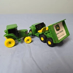 ERTL John Deere Gator 6X4 Utility Vehicle AND Mini Tractor Farm Equipment - Picture 1 of 14