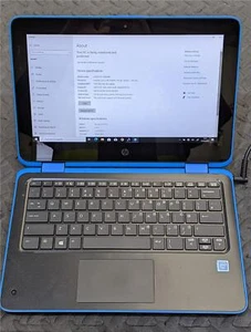 HP 11.6" Probook x360 11 G3 EE (128GB SSD, Intel Celeron N4000 1.10GHz, 4GB RAM) - Picture 1 of 7