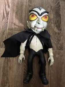 Vintage Vinyl Hanging Dracula Halloween Decoration Doll 23" Tall - Picture 1 of 11