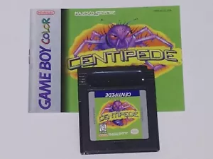 Centipede - (Nintendo Game Boy Color) With Manual Authentic⭐ - Picture 1 of 8