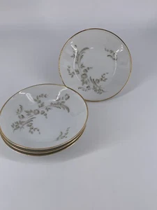 Vintage Heinrich H & C Selb Bavaria, Floral Design, Dessert Bowls, Set of 4 - Picture 1 of 5