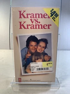 Vintage Kramer Vs Kramer Dustin Hoffman Sealed VHS Video Tape Movie Meryl Streep - Picture 1 of 6