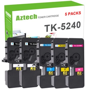 5x Toner für Kyocera XXL TK-5240 ECOSYS P5026cdw P5026cdn M5526cdn M5526cdw - Bild 1 von 12