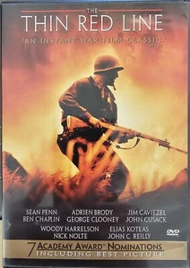 The Thin Red Line DVD 1998 Fox War Classics with Tons of Bonus Features - Imagen 1 de 8
