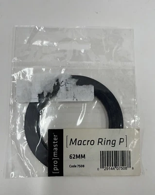 Promaster Macro Ring P 62mm Code 7508 - Image 1 of 2