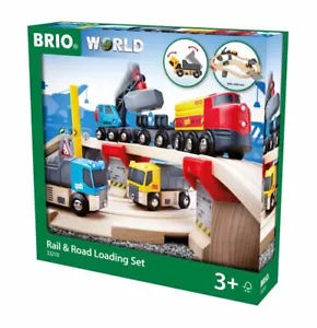 Brio Trenino in Legno Pista Bambini Set cava ferrovia e strada 33210 - Foto 1 di 3