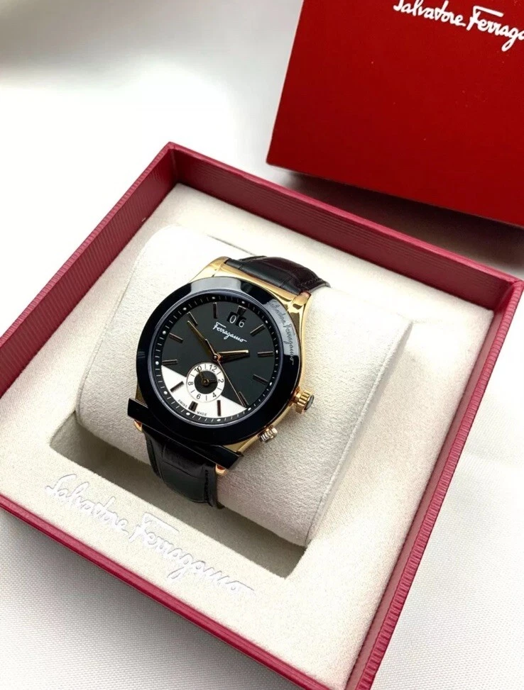 Salvatore Ferragamo Men Sport Wristwatches for sale - eBay