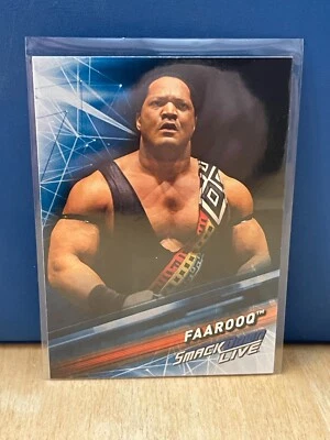 2019 Topps WWE SmackDown Live #74 Faarooq - Image 1 of 2