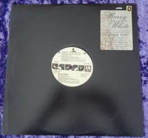 Barry White – Come On - US PROMO ONLY 12" + PROMO STICKER - 31458 1027 1 - Picture 1 of 2