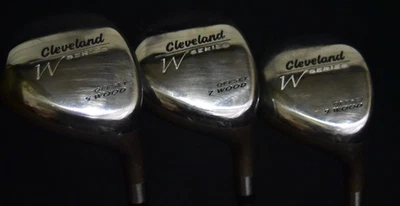 JUEGO MADERA CLEVELAND SERIE W 5 7 9 FLEX: DAMAS LONGITUD: 41/42 IN DIESTRO AGARRE NUEVO Foto 1 de 4