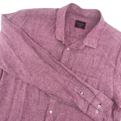 UNTUCKit Mens XL Extra Large 100% Linen Wrinkle Resistant Casual Shirt - Image 1 of 4