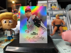 2012 Topps Tribute Baseball #27 Roy Halladay Philadelphia Phillies Pitcher - Picture 1 of 2