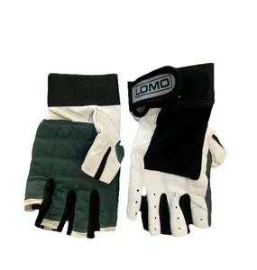 Lomo Sailing Gloves Short Finger White Amara Boating Dinghy Biking Outdoors Sz L - Picture 1 of 18