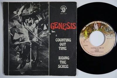 GENESIS Counting Out Time MEGA RARE Norway 45 prog psych Charisma norwegian HEAR Foto 1 de 2