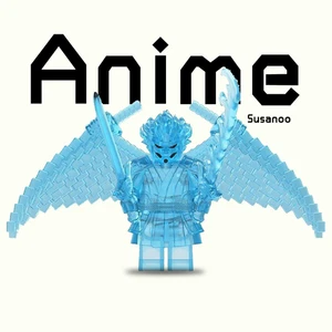 Custom Naruto Shippuden Kakashi Susanoo Minifigure with Base 2 inch keychain - Picture 1 of 2