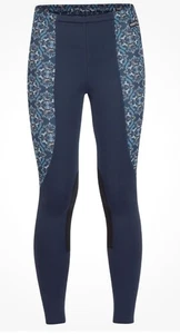 Kerrits Kids Performance Tight-L-Indigo/Indigo Horsing Around - Picture 1 of 3