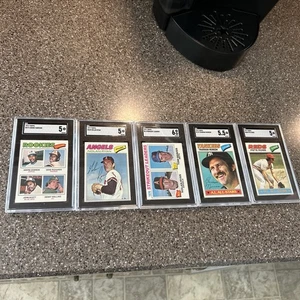 1977 Topps Baseball Complete Set 1-660 Murphy Dawson Fidrych Sutter Rookie SGC - Picture 1 of 24