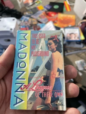 MADONNA This Used to be My Playground Cassette Single 1992 Sire Records - Image 1 of 2