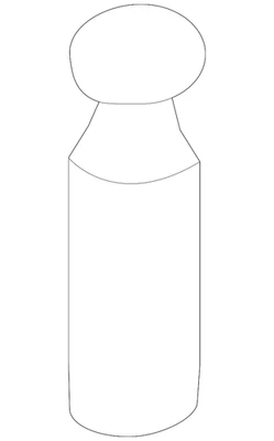 Genuine BMW 2014-2019 BMW - Side Trim Panel Pin 51-49-7-303-965 - Image 1 of 2