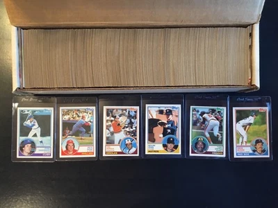 Conjunto completo de cartões de beisebol 1983 Topps (792) Sandberg Gwynn Boggs RC grau misto - Imagem 1 de 4