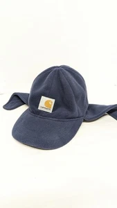 Carhartt Kid's Fleece Five-Panel Earflap Trapper Hat- Toddler One Size Blue - Picture 1 of 9