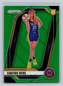 2024 Panini Prizm WNBA #143 Cameron Brink Green Prizms variante RC - Foto 1 di 2