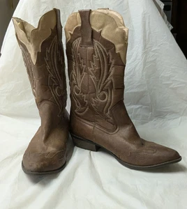 Coconuts by Matisse Womens Cimmaron Western Cowboy Boots SZ 10M - Picture 1 of 10