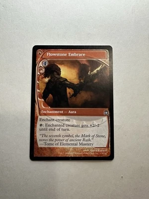 Flowstone Embrace LP Future Sight Magic The Gathering Mtg Lightly Played Aura - Image 1 of 2