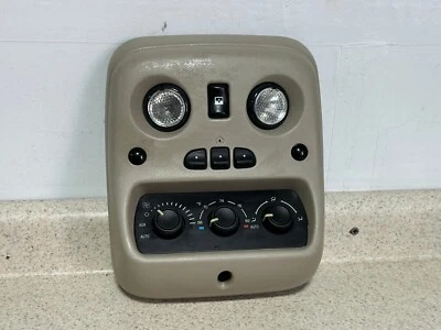 00-06 Chevy Silverado Tahoe Suburban GMC Yukon consola aérea clima BEIGE Foto 1 de 4