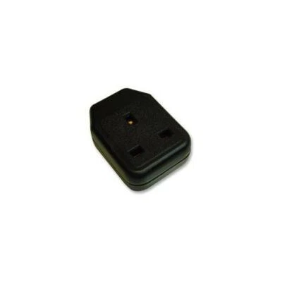 PRO ELEC - ASO-001 BLACK - 1 GANG SOCKET - BLACK - Image 1 of 2