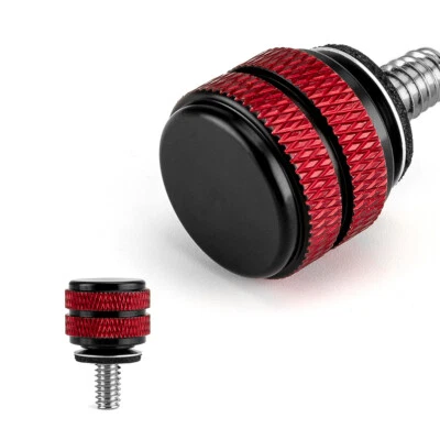 2x Oxidized Fender Rear Seat Bolt Screws for Harley Softail Sportster 1986-2025 - Image 1 of 4