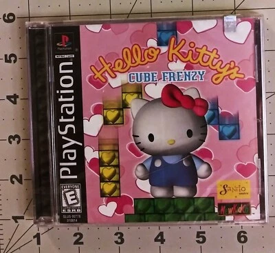 Hello Kitty's Cube Frenzy by New Kid Co. (Sony PlayStation 1, PS1, 1999) New - Image 1 of 4