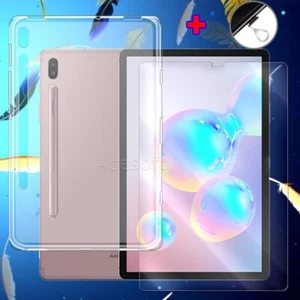 Anti-Shatter Screen Protector + TPU Case for Samsung Galaxy Tab S6 10.5 SM-T860 - Picture 1 of 1