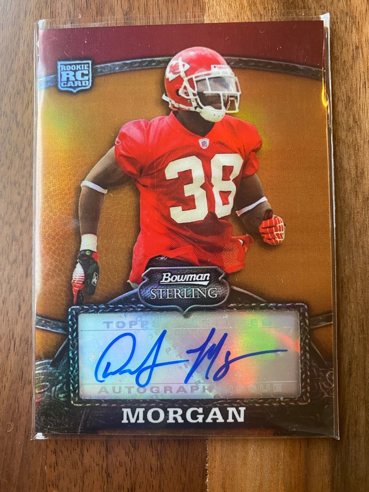 A45,485 - 2008 Bowman Sterling Gold Rookie Autographs #127 DaJuan Morgan/1050 - Image 1 of 1