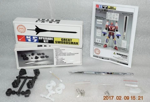 New Transformation toys KFC Toys KP-17 Upgrade Kit In Stock Cover