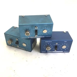 Lot of 3 Banner B3-1500 Photoelectric Amplifier Logic Module, 8-Pin Connection - Picture 1 of 4