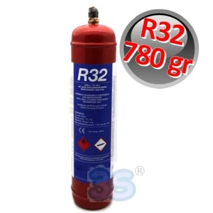 3S Kältemittel 780 g R32 VOLL KLIMAANLAGE befüllt flasche wiederbefüllbare - Bild 1 von 1