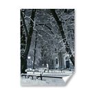 A5 - Winter Forest Road Snow Park Festive Print 14.8x21cm 280gsm #24446