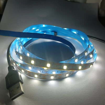 5V 50CM 1M 2M 3M 4M 5M USB Cable Power LED strip light lamp SMD 3528 Christmas - Image 1 of 4