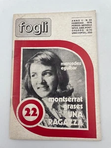 Fogli n. 22 1976 Montserrat Grases Una ragazza Mercedes eguibar - Bild 1 von 2