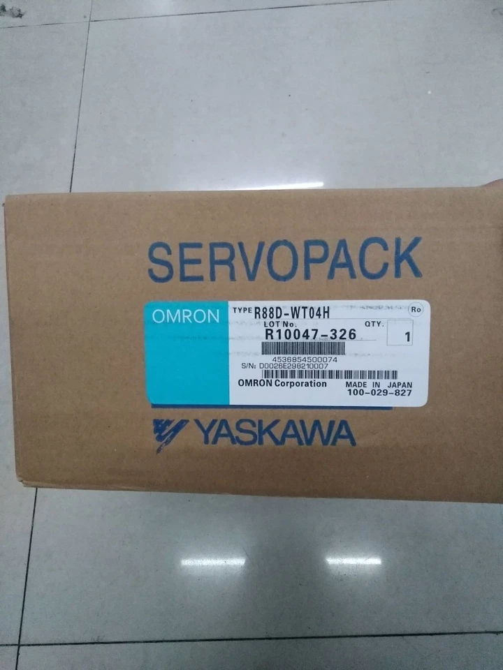 Omron Yaskawa R88D-WT04H R88DWT04H NEW In Box 1PCS Free Expedited Ship - Image 1 of 4