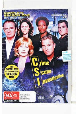 CSI: Crime/Investigation Scene Investigation : Series 1   Region 4 *New Sealed* - Image 1 of 2