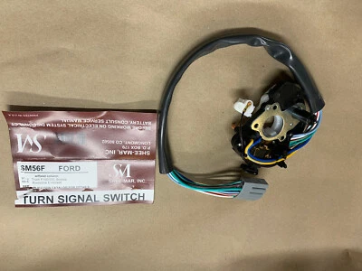 1984-1991 Ford Bronco & F-Series Truck Turn Signal Switch, MANUAL Non-Tilt 84-91 - Image 1 of 3