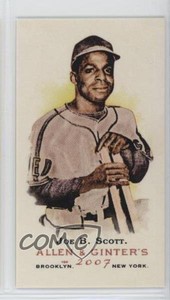 2007 Topps Allen & Ginter's Mini Allen & Ginter Back Joe B Scott #68 Rookie RC